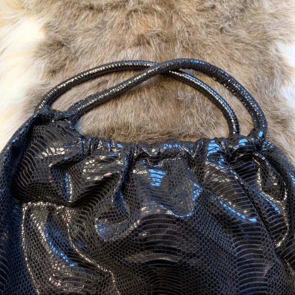 Snake skin immitation VINTAGE PURSE - Picture 2 of 8